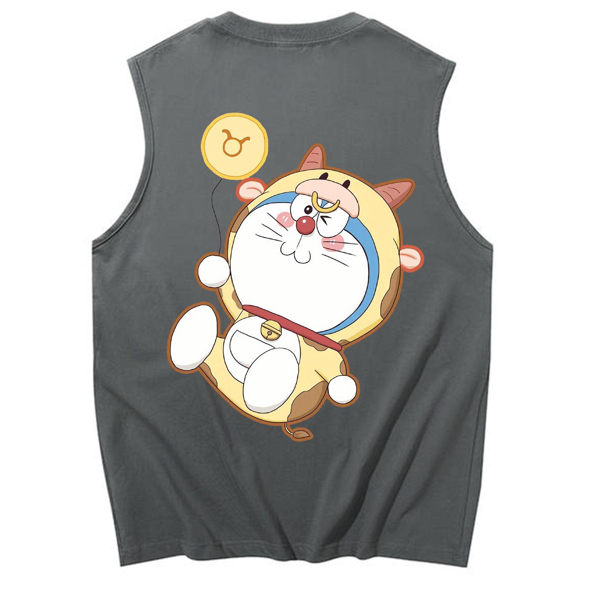 （画像用） ドラえもん Doraemon コットン100％タンクトップ（背面プリント）